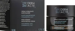 Feuchtigkeitsspendende Gesichtscreme mit Hyaluronsäure und Vitamin B5, E und F