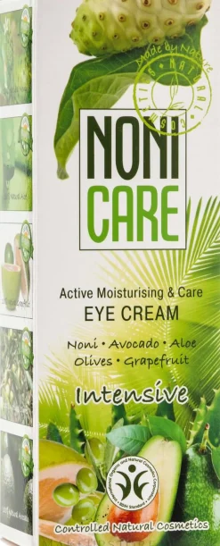 Feuchtigkeitsspendende Augencreme mit Noni, Avocado, Aloe und Oliven