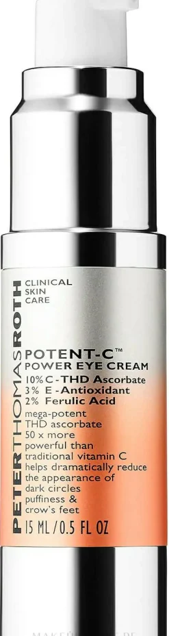 Feuchtigkeitsspendende Augenkonturcreme mit Vitamin C