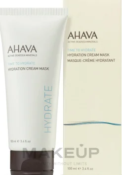 Feuchtigkeitsspendende Creme-Maske für das Gesicht mit Mineralien aus dem Toten Meer