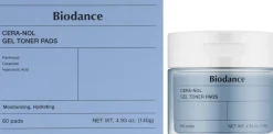 Feuchtigkeitsspendende Gel-Toner-Pads mit Ceramiden