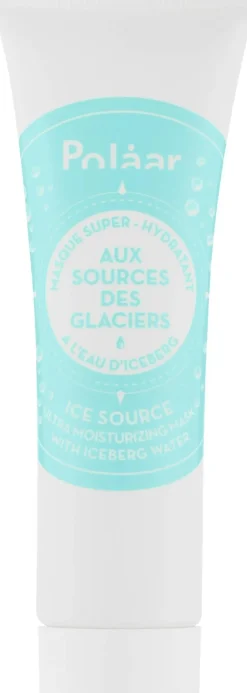 Feuchtigkeitsspendende Gesichtsmaske mit Wasser aus dem Eisberg