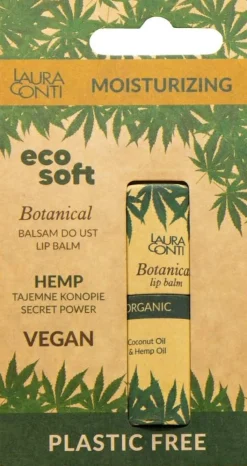 Feuchtigkeitsspendender Lippenbalsam mit Hanföl