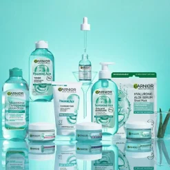 Feuchtigkeitsspendendes Gesichtsserum für normale und Mischhaut mit Hyaluronsäure und Aloe Vera