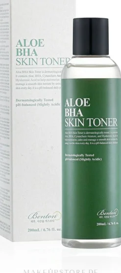 Feuchtigkeitsspendendes Gesichtstonikum mit Aloe-Wasser und Salicylsäure