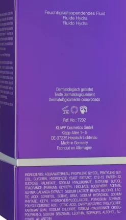 Feuchtigkeitsspendendes glättendes und festigendes Lifting-Gesichtsfluid mit Hyaluronsäure