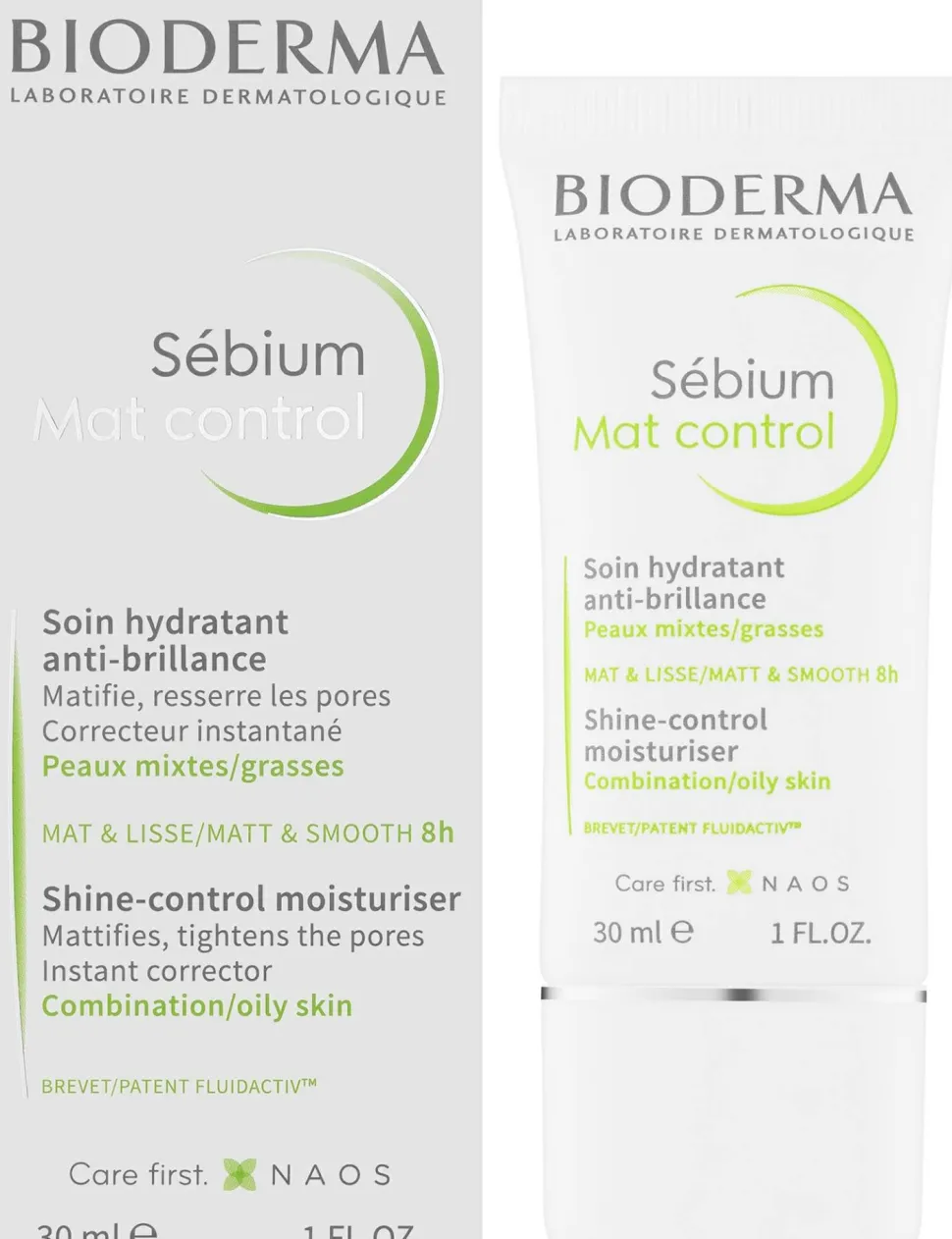 Feuchtigkeitsspendendes mattierendes und seboregulierendes Gesichtscreme-Gel