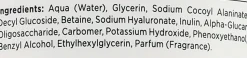 Feuchtigkeitsspendendes Reinigungsgel mit Hyaluronsäure