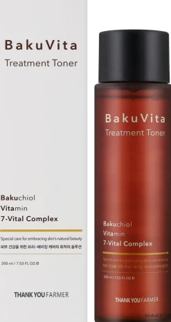 Feuchtigkeitsspendendes Tonikum mit Bacchio und den Vitaminen C und E