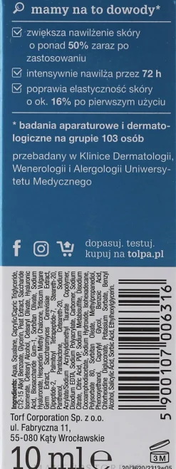 Feuchtigkeitsspendendes und entspannendes Augencreme-Gel