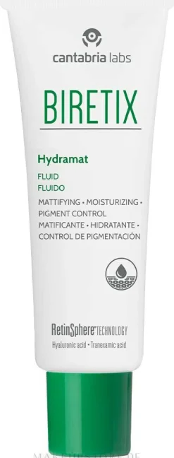 Feuchtigkeitsspendendes und mattierendes Fluid für den Tag