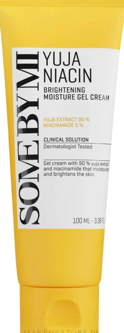 Feuchtigkeitsspendende und aufhellende Gesichtsgel-Creme