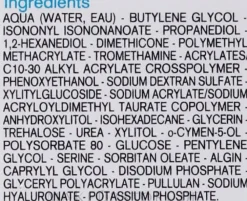 Feuchtigkeitsspendende und beruhigende Augenkonturcreme für empfindliche Haut