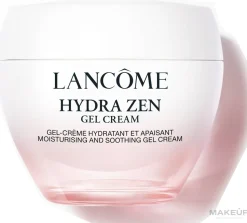 Feuchtigkeitsspendende und beruhigende Gesichtsgel-Creme mit Hyaluronsäure und Rosenextrakt