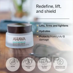 Feuchtigkeitsspendende und glättende Anti-Aging Tagescreme für Gesicht und Dekolleté mit Lifting-Effekt SPF 20