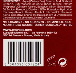Feuchtigkeitsspendende und pflegende Pre Shave Creme