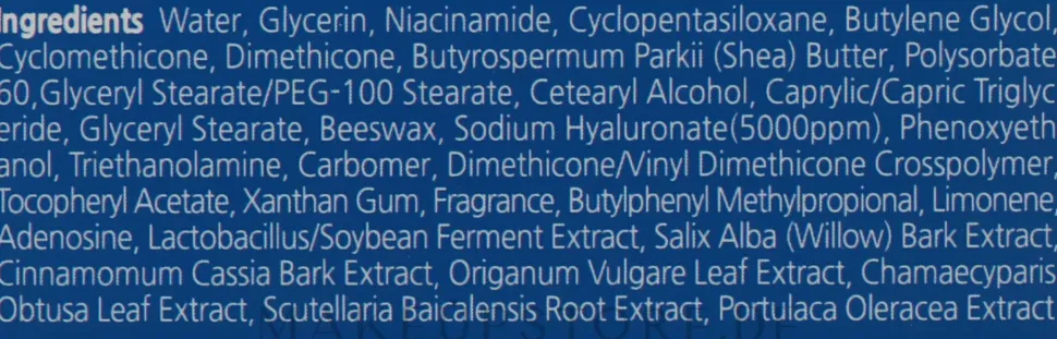 Gesichtscreme mit Hyaluronsäure