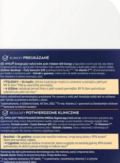 Gesichtscreme mit Vitamin C und E für die Nacht
