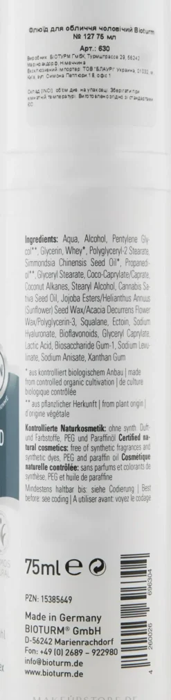 Gesichtsfluid für Männer