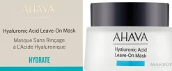 Gesichtsmaske mit Hyaluronsäure