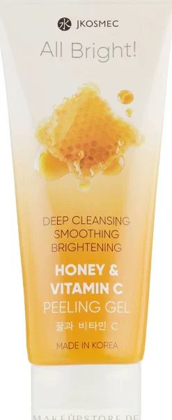 Gesichtspeeling mit Honig und Vitamin C