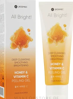 Gesichtspeeling mit Honig und Vitamin C