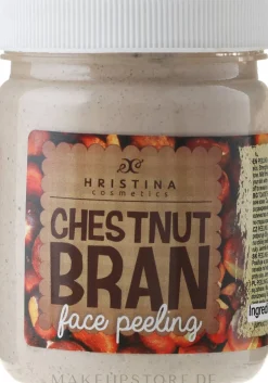 Gesichtspeeling mit Kastanien
