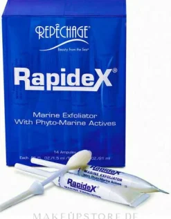 Gesichtspeeling mit Phyto-Marine-Extrakten und Fruchtsäuren in Ampullen