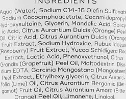 Gesichtsreinigungsgel mit Milchsäure und Mangostan