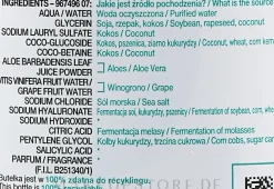 Gesichtsreinigungsgel zur Porenverfeinerung mit Hyaluronsäure und Aloe
