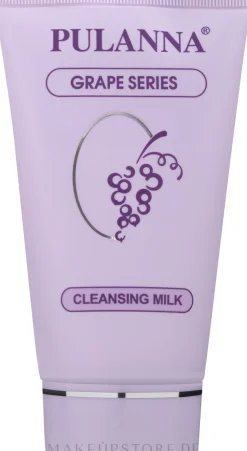 Gesichtsreinigungsmilch mit Traube, Ginseng und Aloe Vera