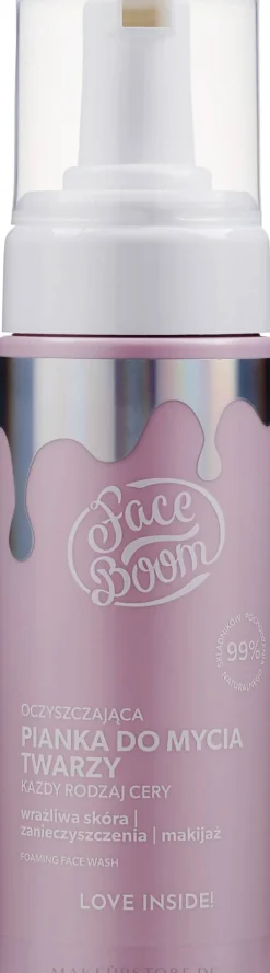 Gesichtsreinigungsschaum mit Kiwi- und Melonenextrakt und Limettensaft