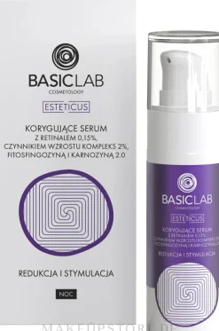 Gesichtsserum für die Nacht mit Retinal 0,15%, Wachstumsfaktor 2%, Phytosphingosin und Carnosin 2,0
