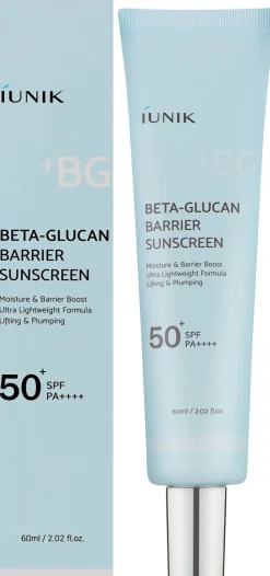 Gesichtssonnencreme mit Beta-Glucan