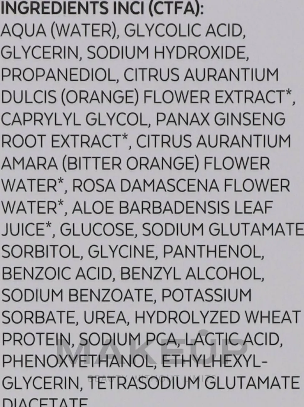 Gesichtstonikum mit Glykolsäure