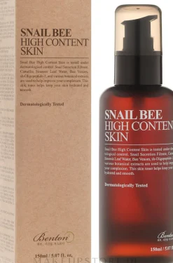Gesichtstonikum mit Schneckenschleim und Bienengift