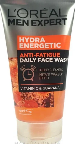 Gesichtswaschgel für Männer mit Vitamin C und Guarana