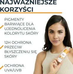 Getönte Gesichts-Sonnencreme-Gel