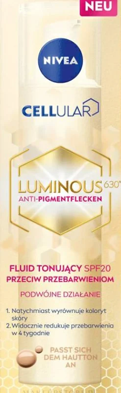 Getöntes Fluid gegen Pigmentflecken