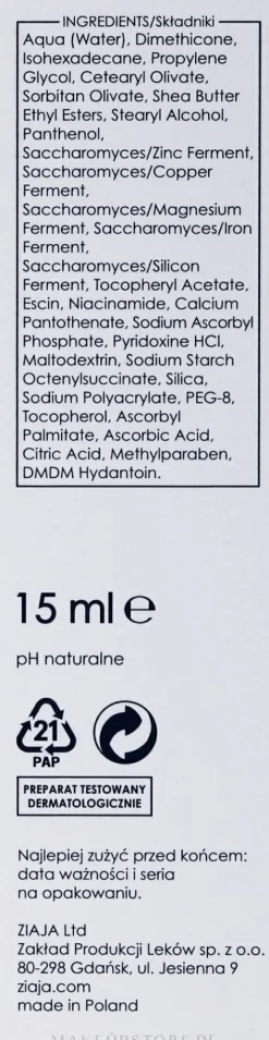 Glättende Augencreme für Männer