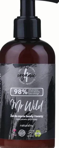Haar- und Bartwaschgel Zypresse und Ingwer