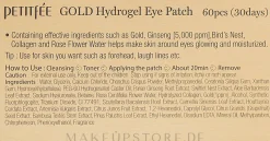 Hydrogel-Augenpatches mit Gold-Komplex