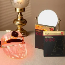 Hydrogel-Gesichtsmaske mit Multipetiden und Kollagen