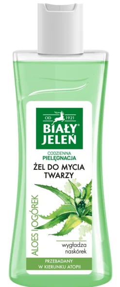Hypoallergenes Gesichtsreinigungsgel mit Aloe Vera und Gurke