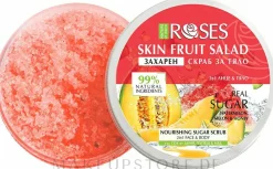 2in1 Nährendes Zuckerpeeling für Körper und Gesicht mit Honig, Wassermelonen- und Melonensaft