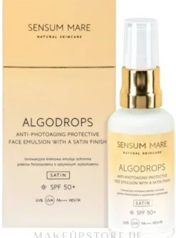 Innovative cremige Anti-Aging-Schutzemulsion mit seidenmattem Finish