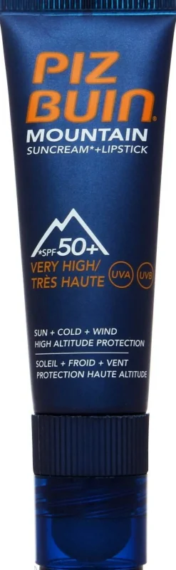 2in1 Sonnenschützende Gesichtscreme und Lippenbalsam SPF 50+
