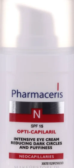 Intensive Augencreme gegen Schwellungen und dunke Augenringe