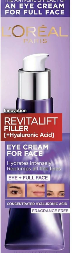 Intensiv feuchtigkeitsspendende Anti-Aging Gesichtscreme mit Hyaluronsäure