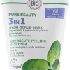 3in1 Waschemulsion, Peeling und Gesichtsmaske mit Minze und Salicylsäure